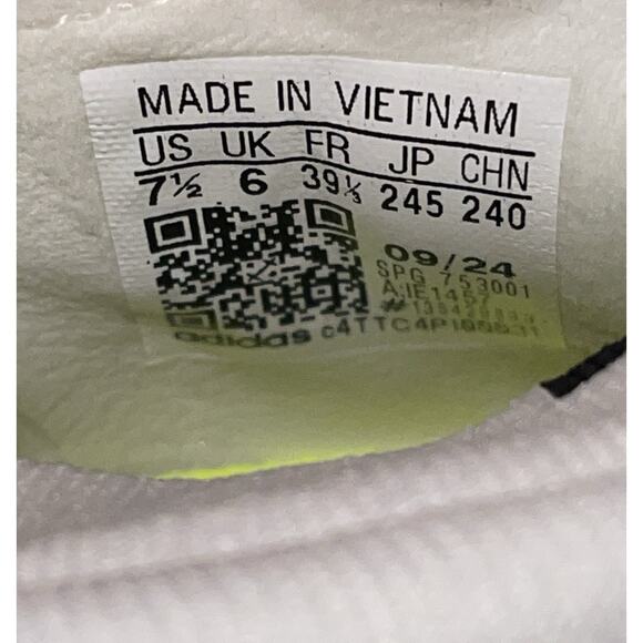 New Women’s Sz 7.5 Adidas F50 Elite Mid FG Soccer Cleats White IE1457. - Picture 7 of 7